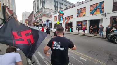 Nazis in Nashville get attacked
