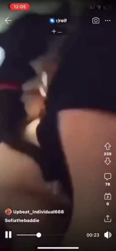 Since nobody will show it here’s the video #sophiathebaddie YALL SPREAD THE WORD