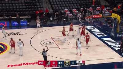 [Highlight] Dame can't be stopped as he steps back on Campazzo