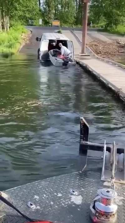 HMB while I load the boat in the van
