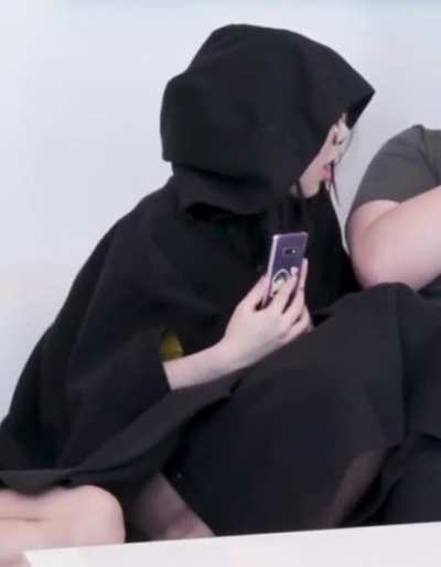Lily panty slip clip from deleted vid pt 1