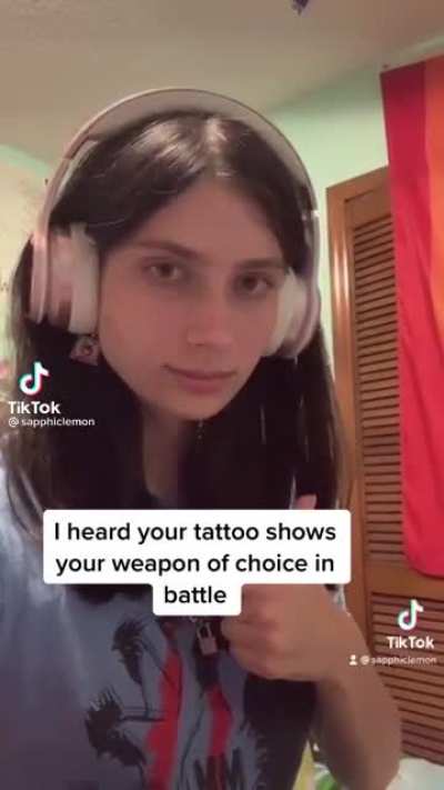 Your weapon is a wolf