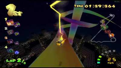 Mario Kart is a cruel mistress
