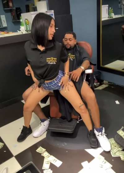 One day I’ll have a video at this barber shop