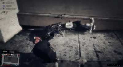 GTA V Suicide Wall [Me and a friend of mine found out that if you walk into this part of this wall will get you killed and motorcycles can go straight through it.]
