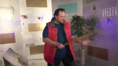 Rich Evans chose violence