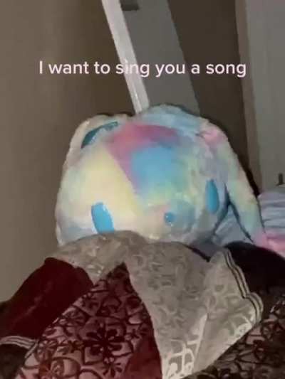 She could have a career with this skill.