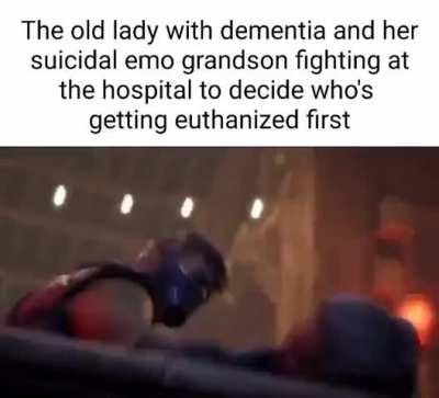 One shall stand, and one shall fall.