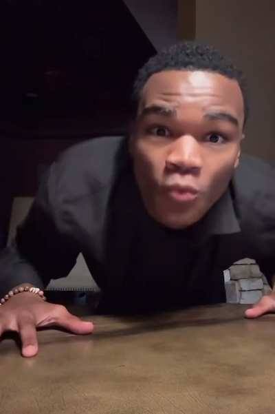 There is hate in this man’s voice