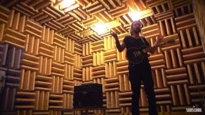 ola englund in an anechoic chamber