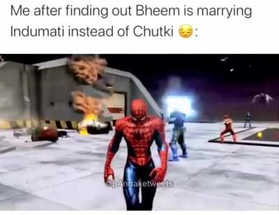 Bheem toh gold digger nikla lavdya 😔