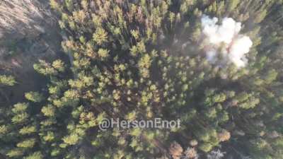 ru pov: Russian TOS-1 heavy flamethrower impact - Kremennaya