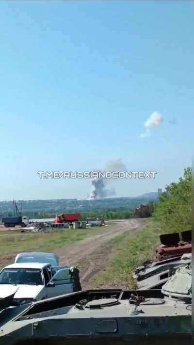 SCALP-EG Cruise Missiles launched by Ukraine striking a Russian Target in Luhansk 05/22/2024