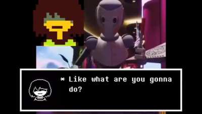 This is literally just canonically how they would react