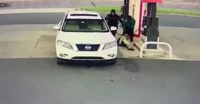 Pumping gas in Philadelphia is a risky act