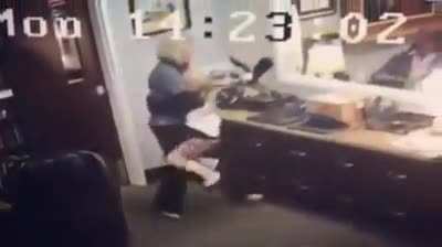 Security cam catches the moment a young girl finds out she’s going to be adopted.
