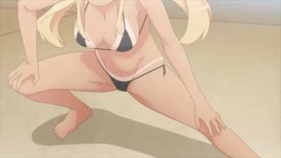 Stretching [Sunohara-sou no Kanrinin-san]