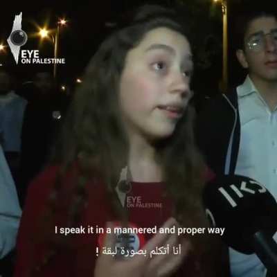 I don't say let's burn their villages, I just say that they should get out from it, and we take over the land