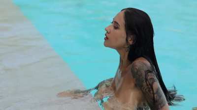 Maybe you want to swim with me [OC]