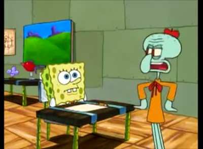 Squidward...