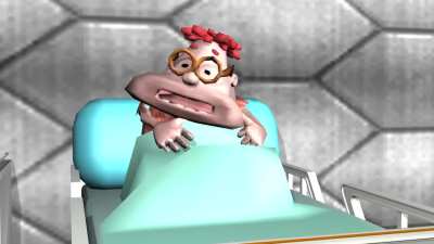 Carl in hospital