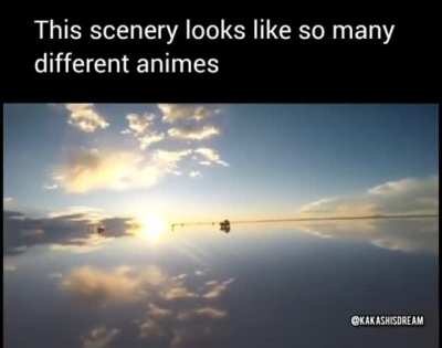 Which anime does this scene remind you of?