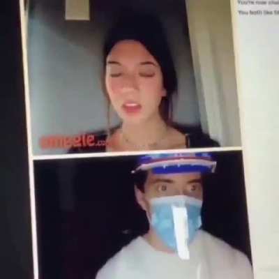 A prank on Omegle.