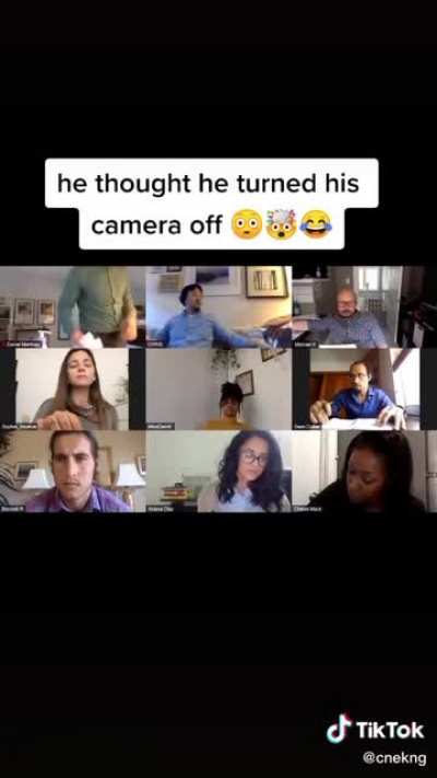 Legend has it to this day Daniel doesn’t know his camera is on
