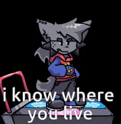 *he knows.*