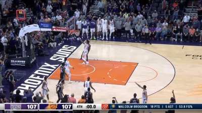[Highlight] Harrison Barnes hits the tough game-winning three to beat the Suns at the Buzzer