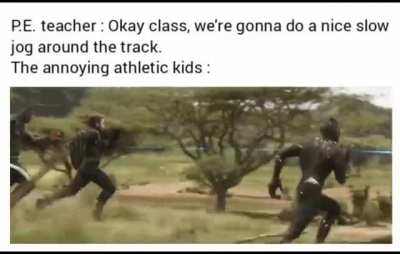 Yeah we get it you're fast