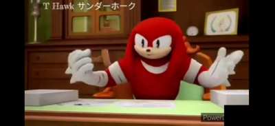 Então o Knuckles Aprovo
