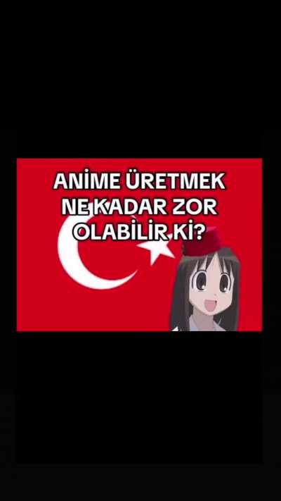 Türkiyede anime üretmeli, neden mi?