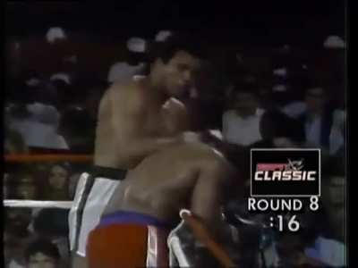 On this date in (October 30th) 1974, Muhammad Ali knocked out George Foreman in the eighth round of The Rumble in the Jungle