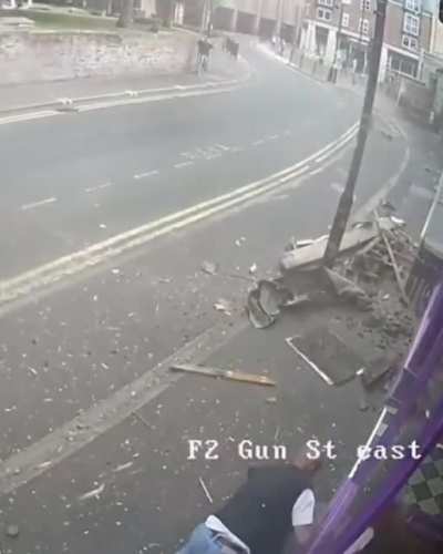 He walked it off.