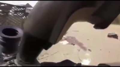 Bodycam footage from a French soldier in the moments after a ambush in Gao, Mali where 2 french VBCI's were destroyed and several french soldiers were wounded by a Jihadist Suicide bomb truck. 1st of July 2018 Gao, Mali