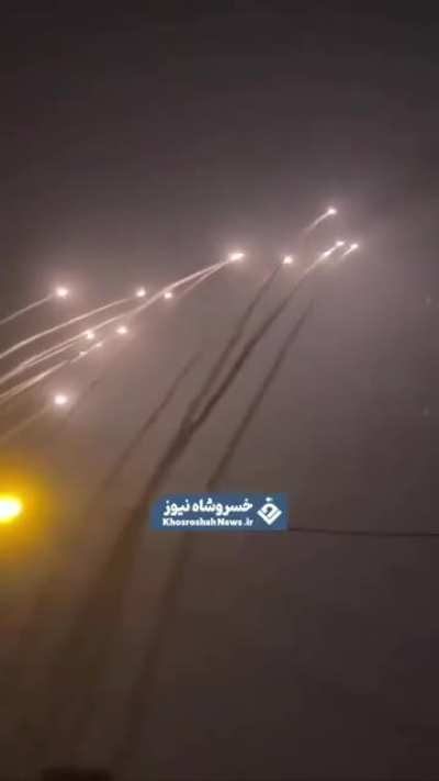 A Second (Potential Third) Wave of Ballistic Missiles leave Iranian Territories. 