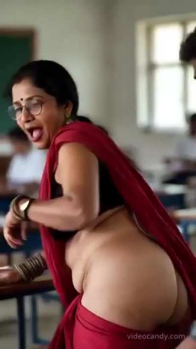 This Naughty Teacher Loves Punishment!!