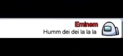 eminem is sus
