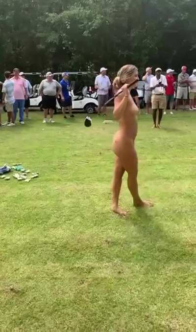 Showing the men how’s it done
