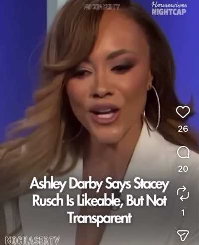 Ashely is Still Calling Stacey an Inauthentic, Non-Transparent, Liar