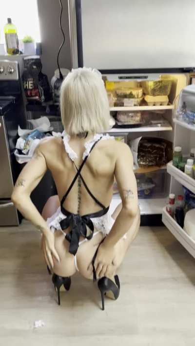 You can pay this maid with a creampie :P
