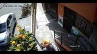Elderly man approaches a guy working on a ladder on the sidewalk, instead of going around or asking for it to be moved, he decides to go the attempted murder route.
