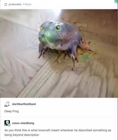 Deep frog