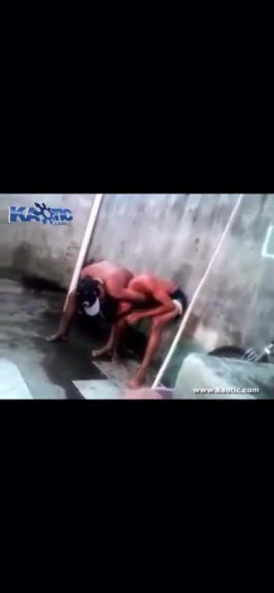 Choked out with seizure