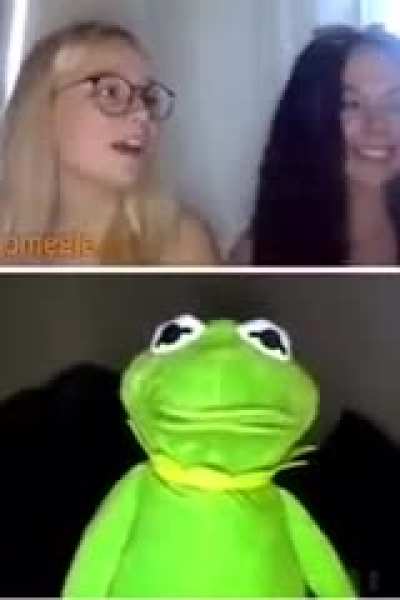 Come over here it’s Kermit