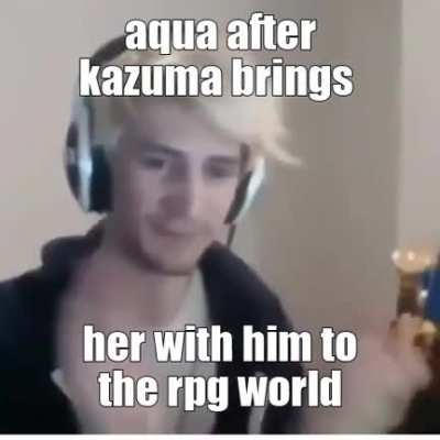just started the konosuba dont kill me for the 