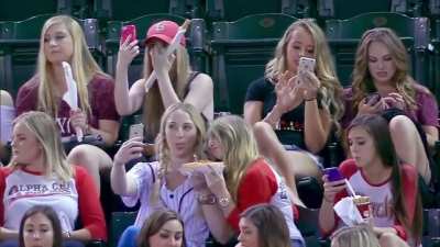 Announcers mock Instagram girls at baseball game