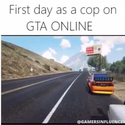 on his first day…