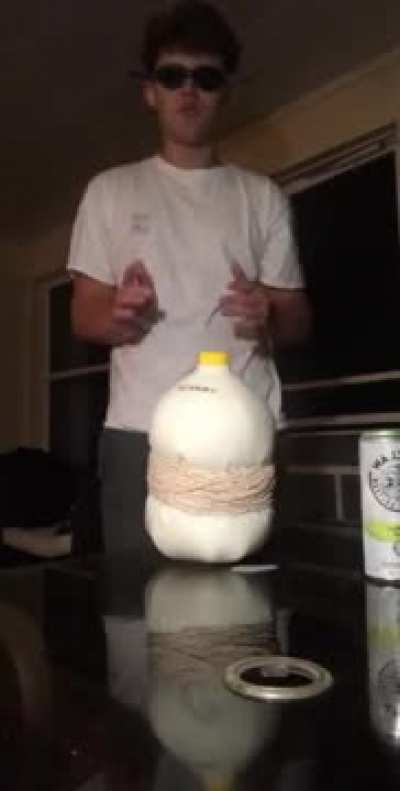 Milk dud experiment